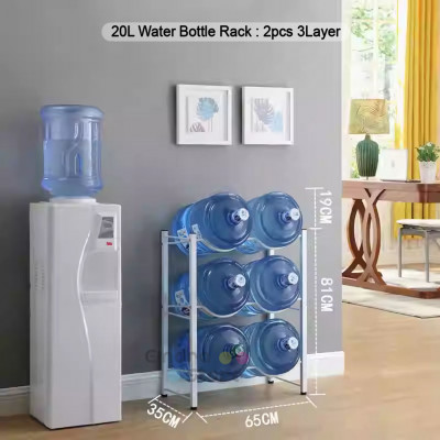 20L Water Bottle Rack : 2pcs 3layer